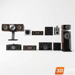 Audio tech 3D Models